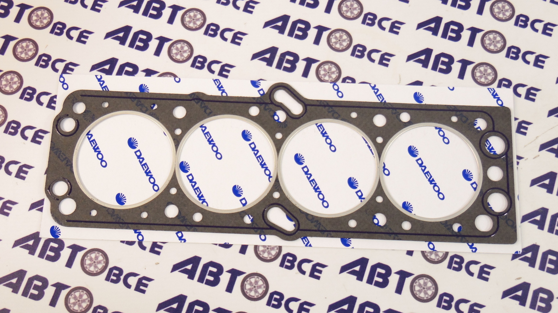 Прокладка ГБЦ 16V 1.4-1.6 Lacetti,Aveo,Nexia,Cruze паранит (109л.с) 2 овал. отверст. DAEWOO